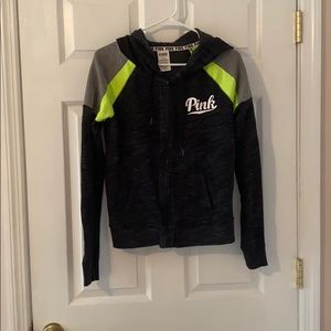 Pink athletic sweatshirt